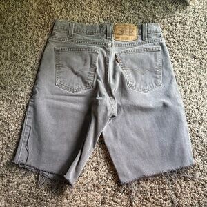 80s Levi’s cut off shorts